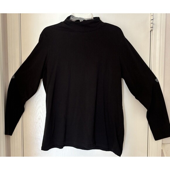 Women's White Stag Black Long Sleeve Shirt 2XL Size 20 - Picture 1 of 7